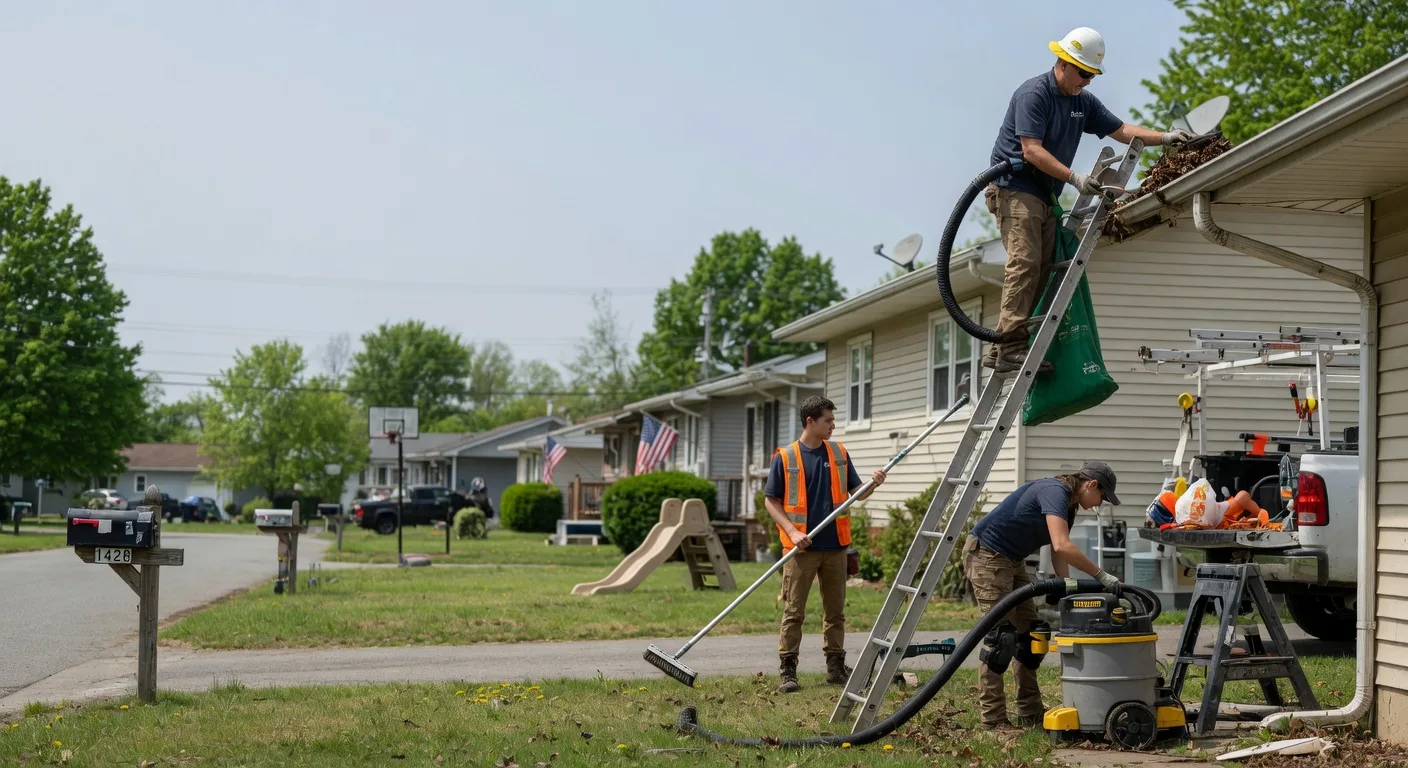 Gutter Installation in Crossville, IL near me
